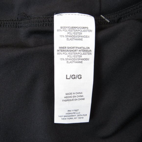 Reebok Workout Skort With Inner Short Women's Size L Pockets Maximum Support - Picture 8 of 9